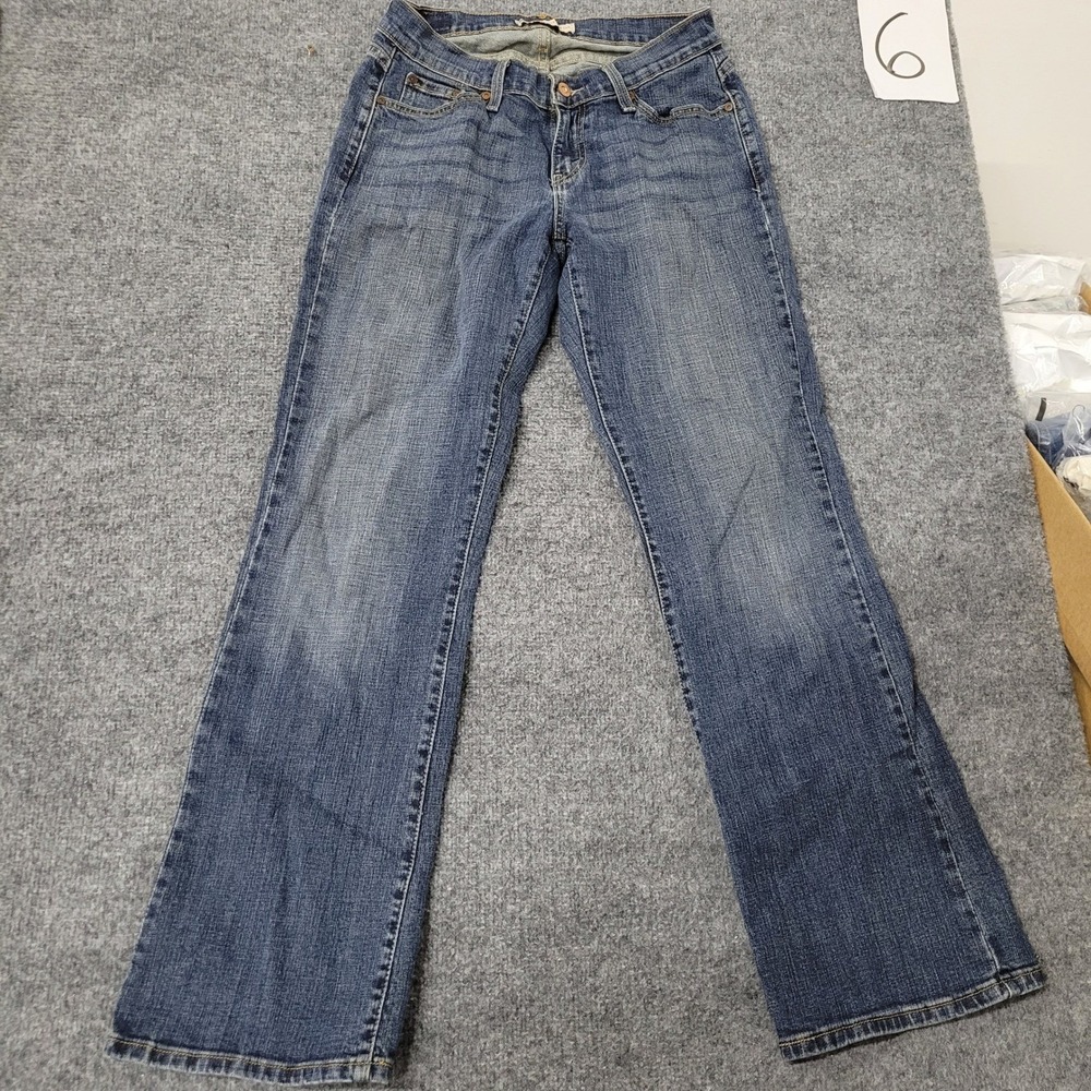 Levi's Jeans Womens Size 30 Blue 529 Curvy Boot Cut Medium Wash Denim Stretch